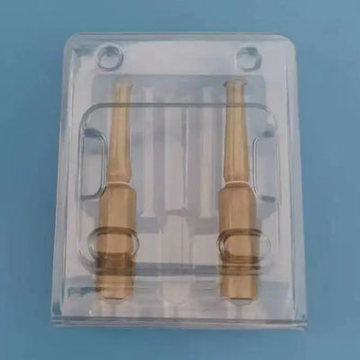 Taça de embalagem de plástico médico versátil para taça de bolhas brancas descartáveis