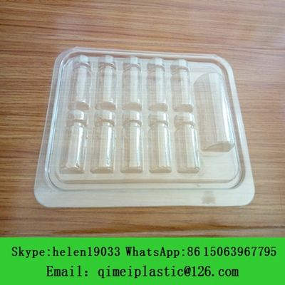 Blister Process Type Clear Tablet Packing Tray Material de plástico