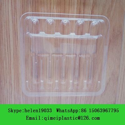 Blister Process Type Clear Tablet Packing Tray Material de plástico