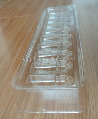 2 ml bandeja de plástico para embalagem de frasco profissional e prática solução
