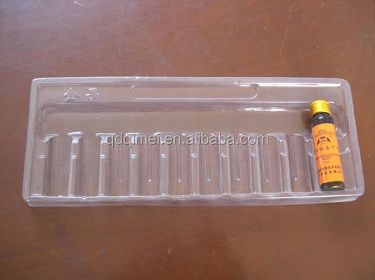 2 ml bandeja de plástico para embalagem de frasco profissional e prática solução