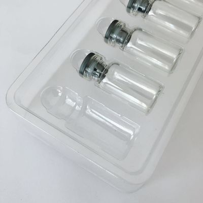 OEM/ODM Embalagem de plástico médico inserir bandeja para 2 ml frasco de 0,5 mm de espessura