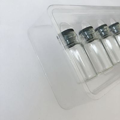 OEM/ODM Embalagem de plástico médico inserir bandeja para 2 ml frasco de 0,5 mm de espessura
