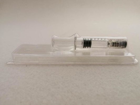 Dispositivo Médico Embalagem em Bolhas PET PVC Clamshell para Seringa de 1,0 ml Tipo de Processo
