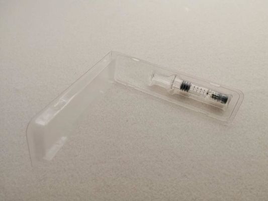 Dispositivo Médico Embalagem em Bolhas PET PVC Clamshell para Seringa de 1,0 ml Tipo de Processo