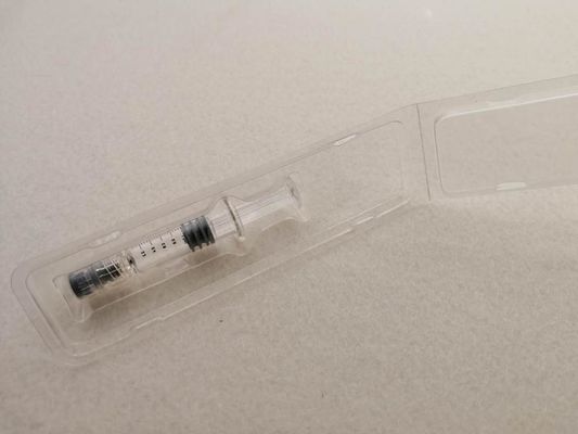 Dispositivo Médico Embalagem em Bolhas PET PVC Clamshell para Seringa de 1,0 ml Tipo de Processo