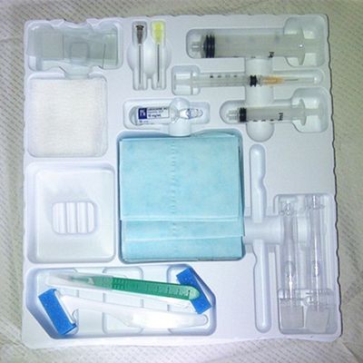 Embalagem de plástico médico PETG de 40*60*60 cm para esterilização de instrumentos cirúrgicos