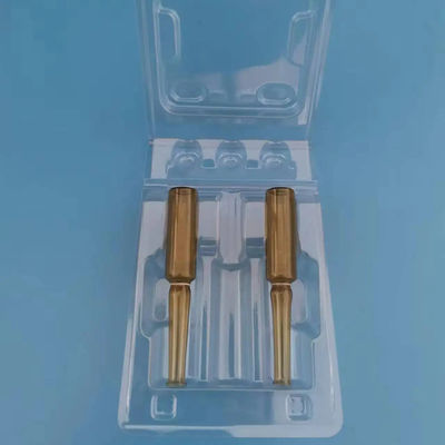 Caixa de embalagem profissional de frascos de PVC de plástico para embalagens de infusão