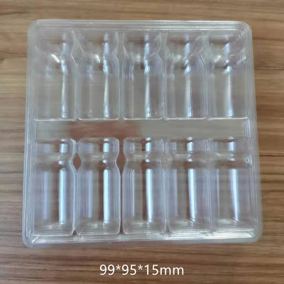 Caixa de embalagem profissional de frascos de PVC de plástico para embalagens de infusão